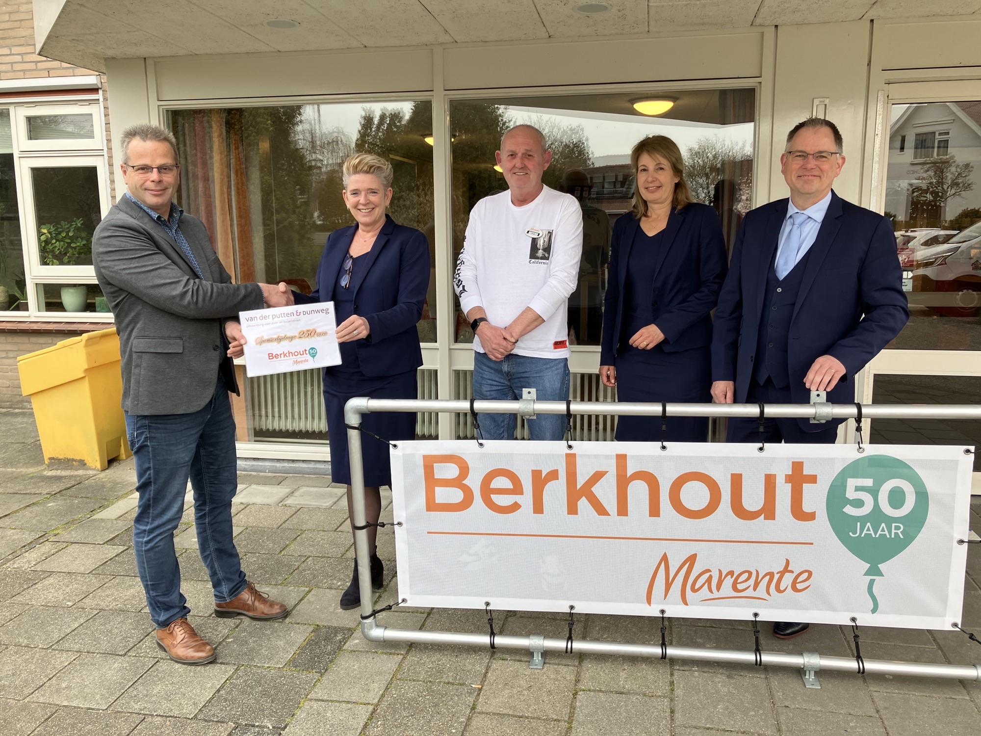 Jubileum bij Berkhout in Lisse