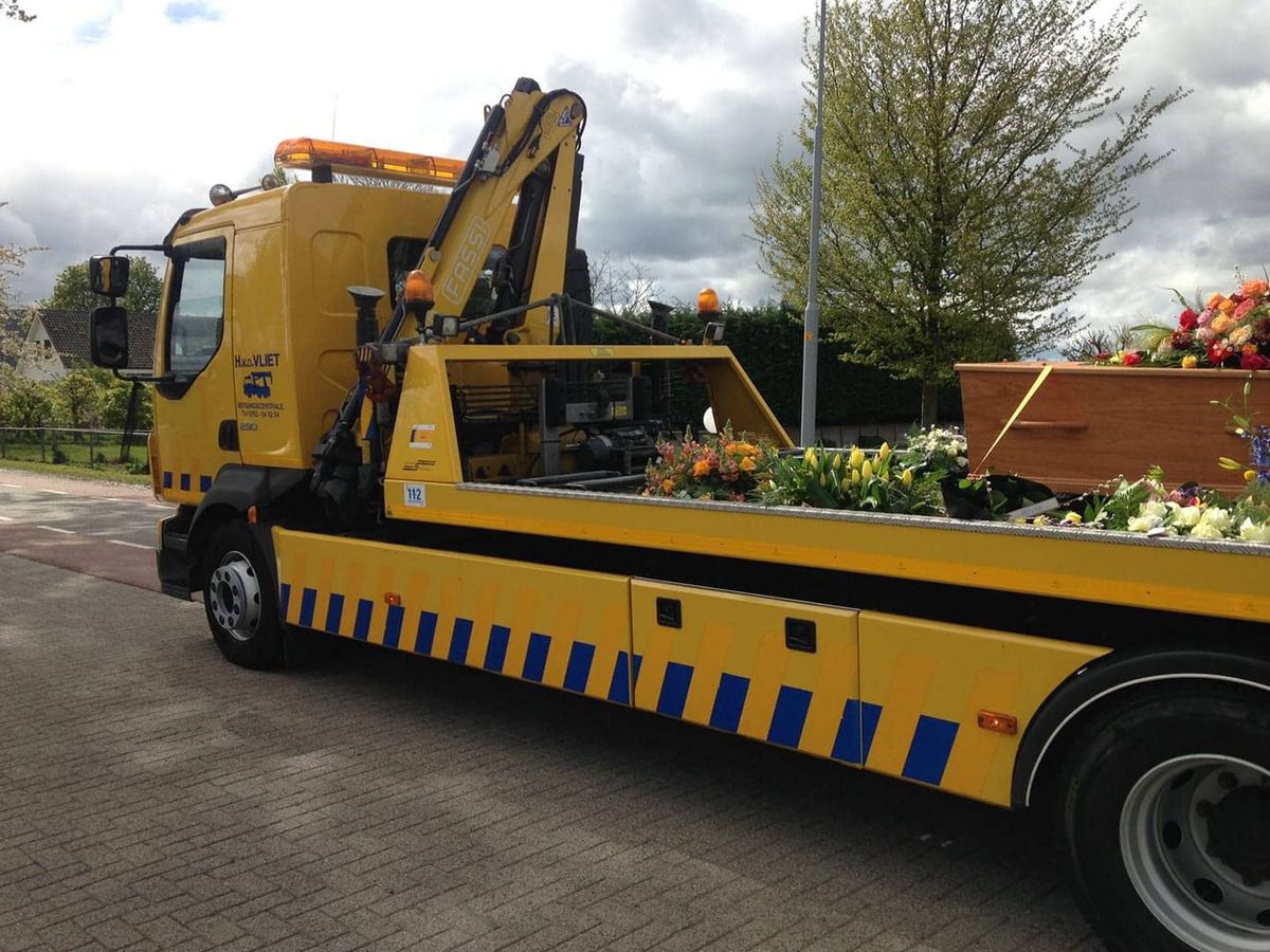 Met de autoambulance