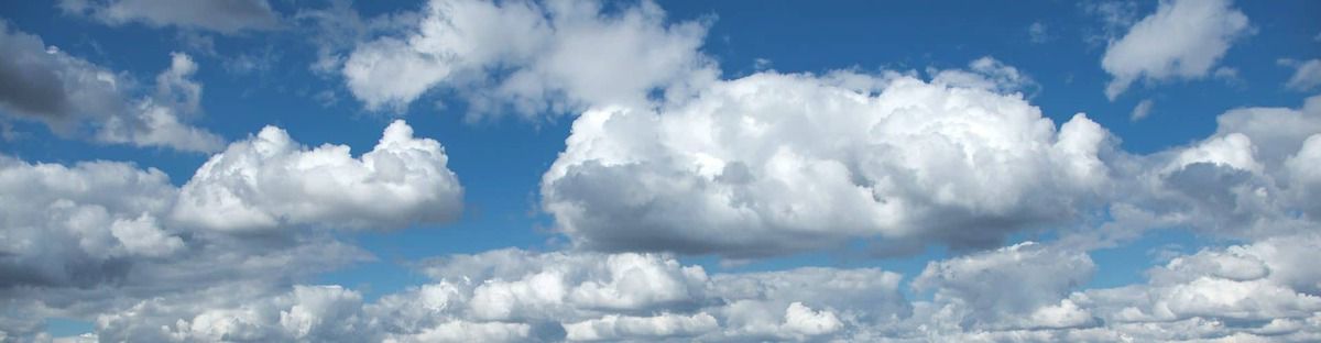 Een stad boven wolken
