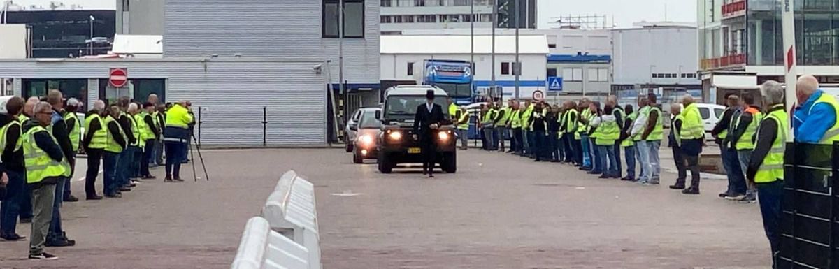 Afscheid met erehaag bij KLM Cargo